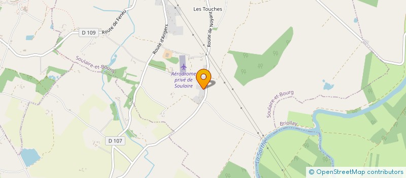 localisation de l'entreprise MONSIEUR PATRICE GUILLOTEAU  SOULAIRE-ET-BOURG