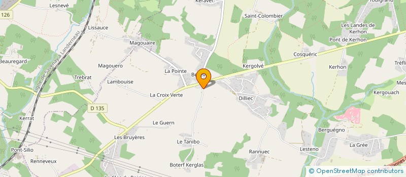 localisation de l'entreprise MONSIEUR PATRICE GUINE à SAINT-NOLFF