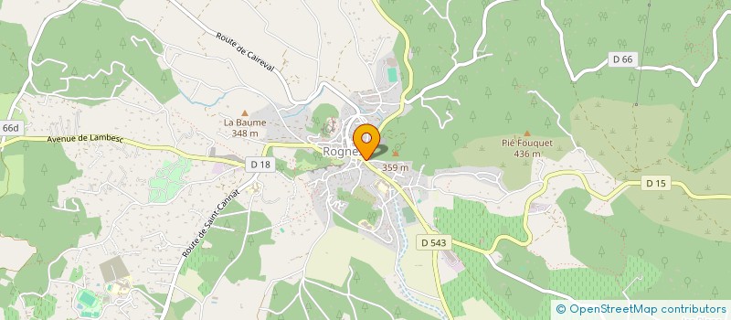 localisation de l'entreprise MONSIEUR PATRICE GUIRAO à ROGNES