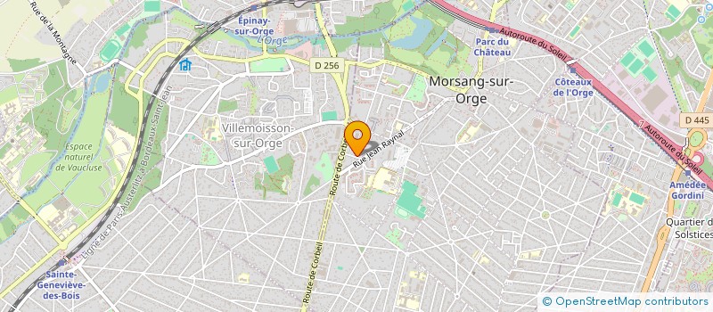 localisation de l'entreprise MONSIEUR PATRICE GUIRATE à MORSANG-SUR-ORGE