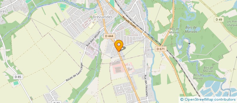 localisation de l'entreprise MONSIEUR PATRICE GUSTAVE-GEOFFROY  BREVIANDES