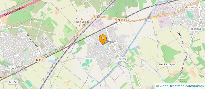 localisation de l'entreprise MONSIEUR PATRICE HALINIAK  VALERGUES