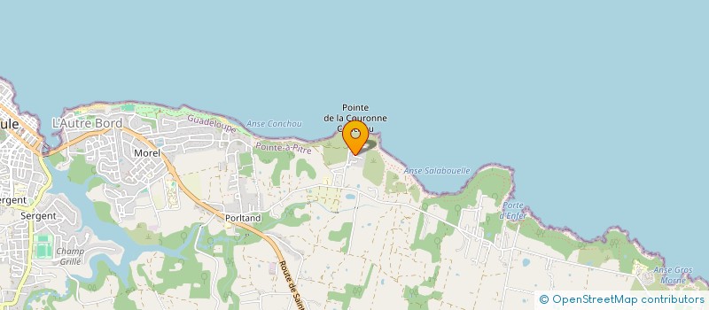 localisation de l'entreprise MONSIEUR PATRICE HANANY à LE MOULE