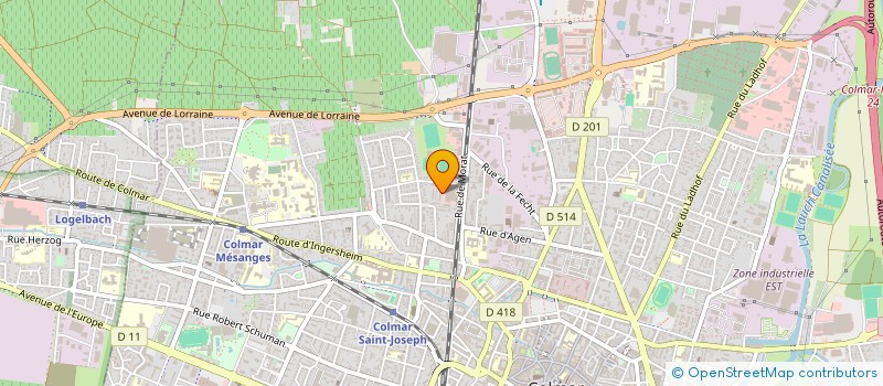 localisation de l'entreprise MONSIEUR PATRICE HARTER  COLMAR