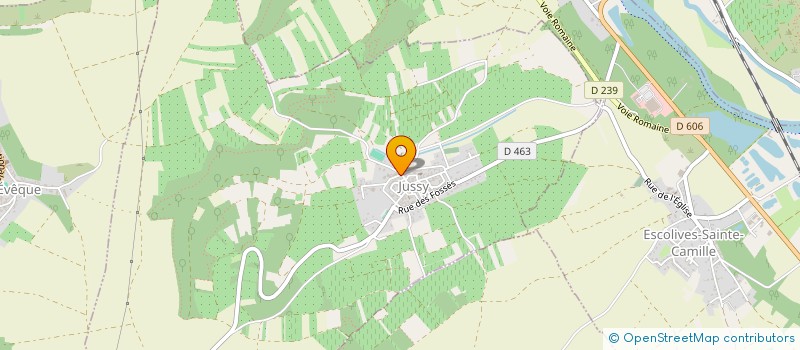 localisation de l'entreprise MONSIEUR PATRICE HAXAIRE à JUSSY