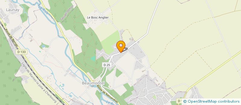 localisation de l'entreprise MONSIEUR PATRICE HEBERT  ECARDENVILLE-LA-CAMPAGNE