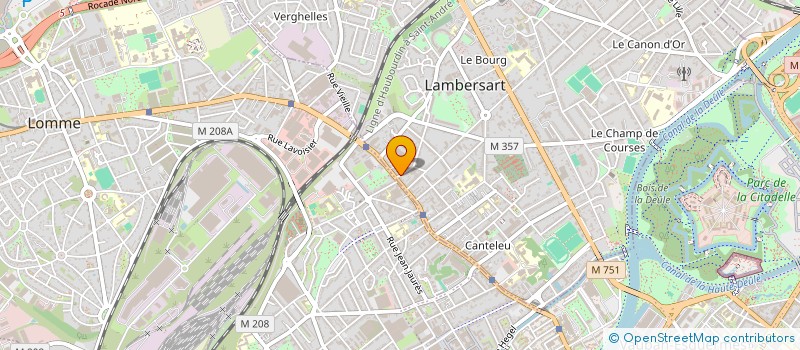 localisation de l'entreprise MONSIEUR PATRICE HECQUET à LAMBERSART