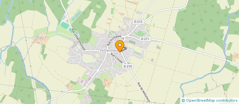 localisation de l'entreprise MONSIEUR PATRICE HEIM  HILSENHEIM