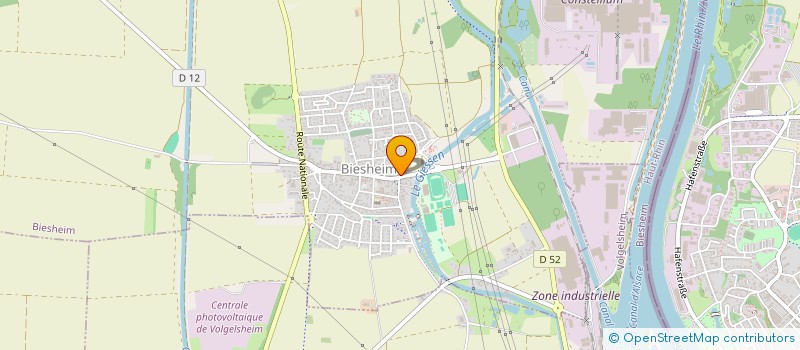 localisation de l'entreprise MONSIEUR PATRICE HENNY à BIESHEIM