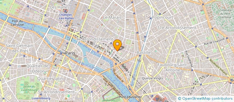 localisation de l'entreprise MONSIEUR PATRICE-HENRI TOSCANO  PARIS