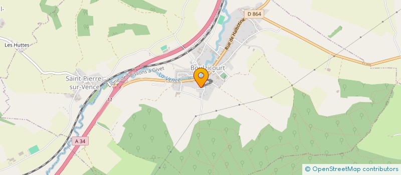 localisation de l'entreprise MONSIEUR PATRICE HENRY à BOULZICOURT