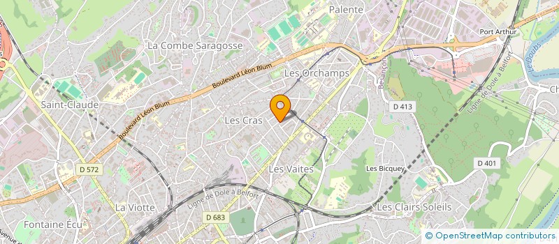 localisation de l'entreprise MONSIEUR PATRICE HENRY à BESANCON