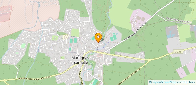 localisation de l'entreprise MONSIEUR PATRICE HERAUD à MARTIGNAS-SUR-JALLE