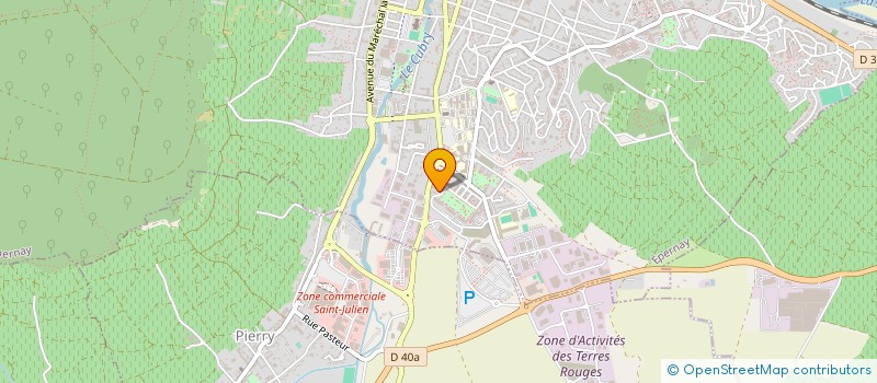 localisation de l'entreprise MONSIEUR PATRICE HERBINET à EPERNAY