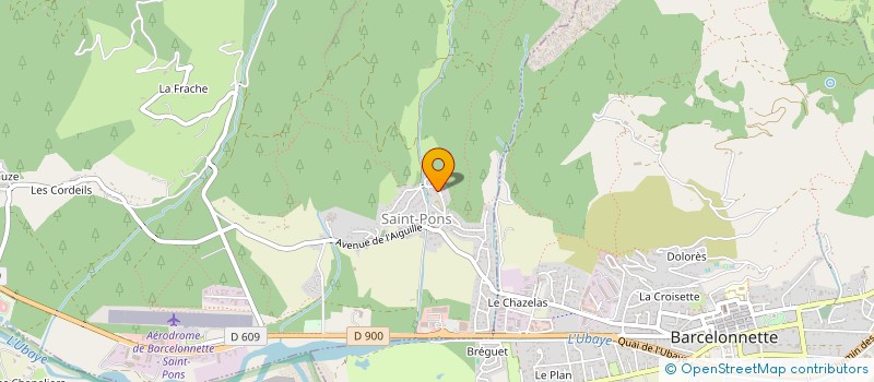 localisation de l'entreprise MONSIEUR PATRICE HERVE  SAINT-PONS