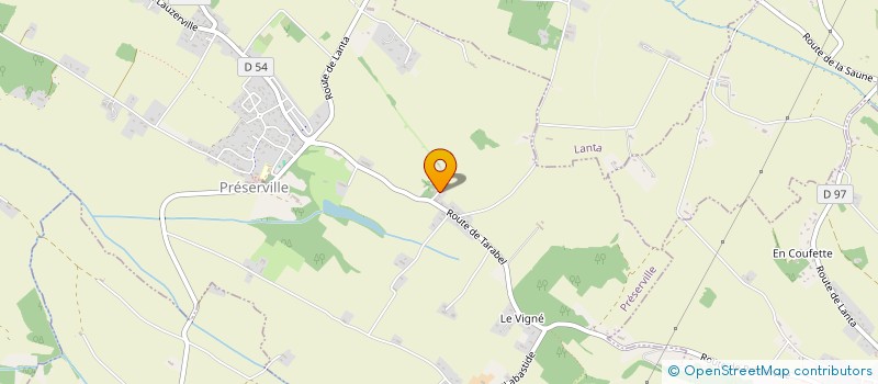 localisation de l'entreprise MONSIEUR PATRICE HILLOTTE  PRESERVILLE