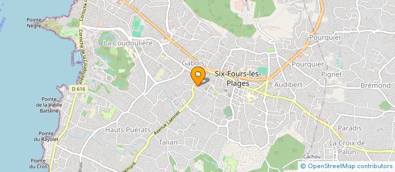 localisation de l'entreprise MONSIEUR PATRICE HIMBERT  SIX-FOURS-LES-PLAGES