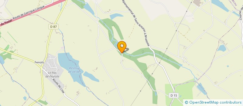 localisation de l'entreprise MONSIEUR PATRICE HIPOLITO à MONTANS