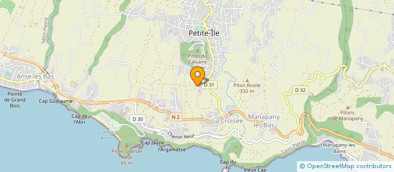localisation de l'entreprise MONSIEUR PATRICE HOARAU à PETITE-ILE