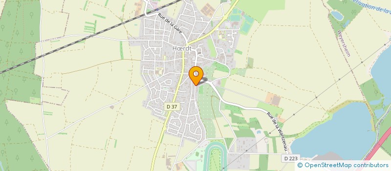 localisation de l'entreprise MONSIEUR PATRICE HOLLER  HRDT