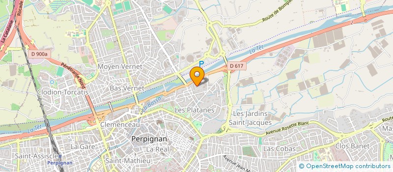 localisation de l'entreprise MONSIEUR PATRICE HONNORAT à PERPIGNAN