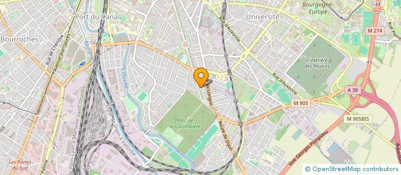 localisation de l'entreprise MONSIEUR PATRICE HONVAULT à DIJON