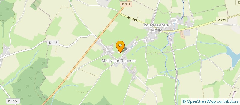 localisation de l'entreprise MONSIEUR PATRICE HUBLER à MEILLY-SUR-ROUVRES