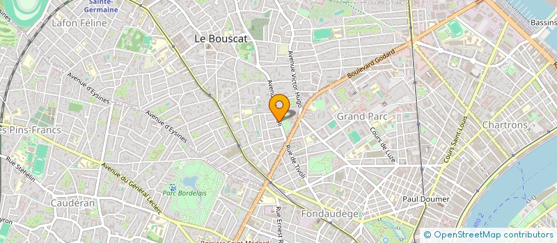 localisation de l'entreprise MONSIEUR PATRICE JACOB  LE BOUSCAT