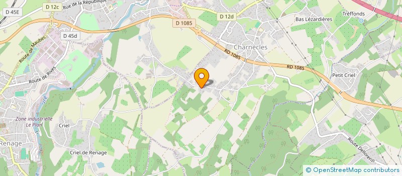 localisation de l'entreprise MONSIEUR PATRICE JACQUIN  CHARNECLES