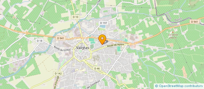 localisation de l'entreprise MONSIEUR PATRICE JAUMES à VALREAS