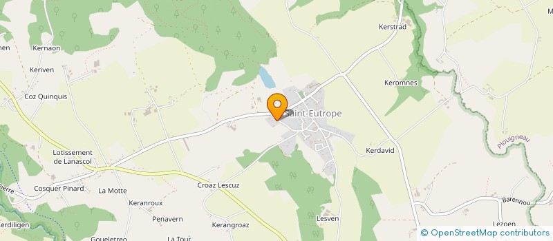 localisation de l'entreprise MONSIEUR PATRICE JEAN-ROMAIN  PLOUGONVEN