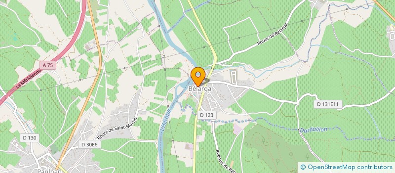localisation de l'entreprise MONSIEUR PATRICE JEANNENOT à USCLAS-D'HERAULT