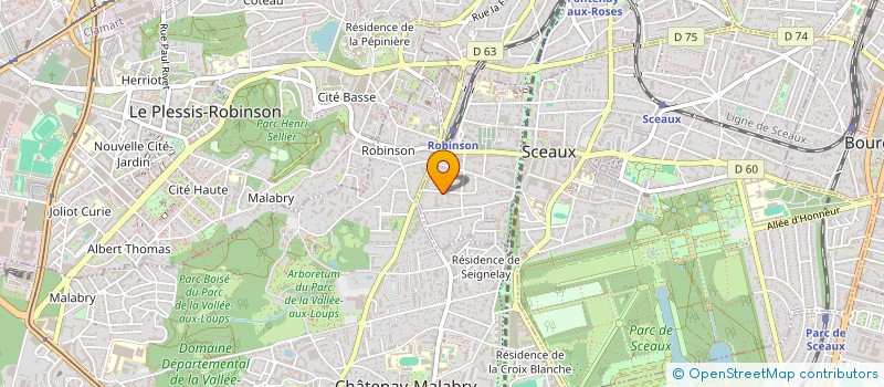 localisation de l'entreprise MONSIEUR PATRICE-JEROME PRULHIERE à SCEAUX