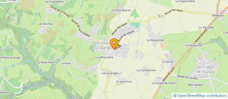 localisation de l'entreprise MONSIEUR PATRICE JEURE  SAINTE-CATHERINE