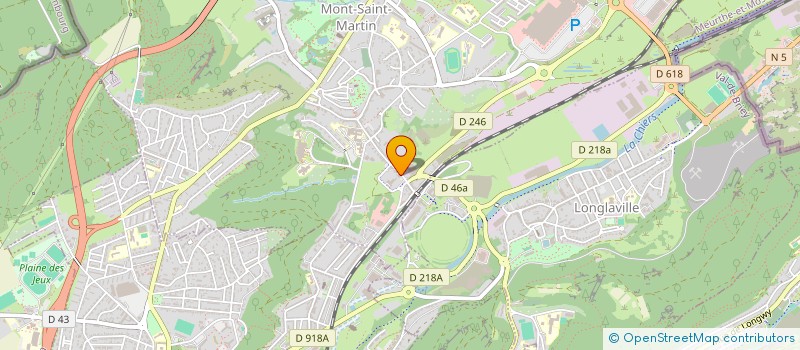 localisation de l'entreprise MONSIEUR PATRICE JOANNES  MONT-SAINT-MARTIN