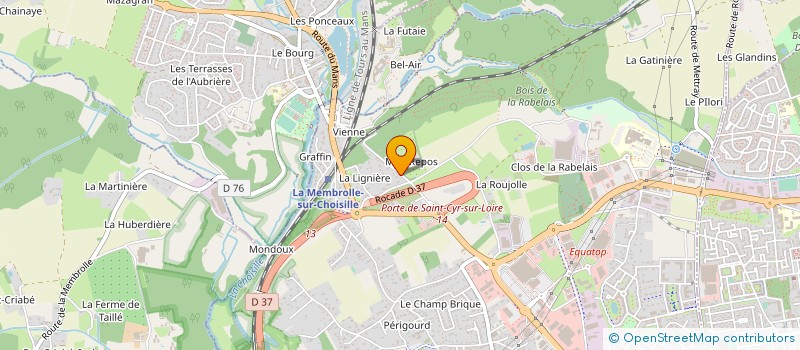 localisation de l'entreprise MONSIEUR PATRICE JOBELOT à SAINT-CYR-SUR-LOIRE