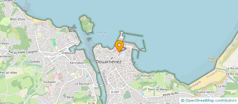 localisation de l'entreprise MONSIEUR PATRICE JOLY à DOUARNENEZ