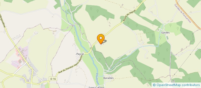 localisation de l'entreprise MONSIEUR PATRICE JOSEPH à GARDES-LE-PONTAROUX