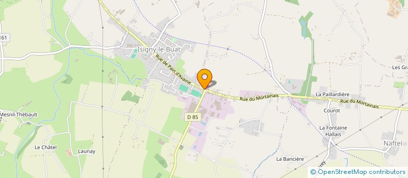 localisation de l'entreprise MONSIEUR PATRICE JOUAULT à ISIGNY-LE-BUAT