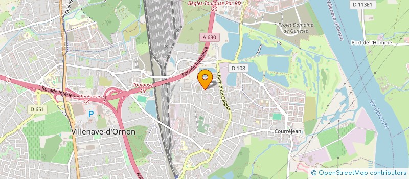 localisation de l'entreprise MONSIEUR PATRICE JOUETTE  VILLENAVE-D'ORNON