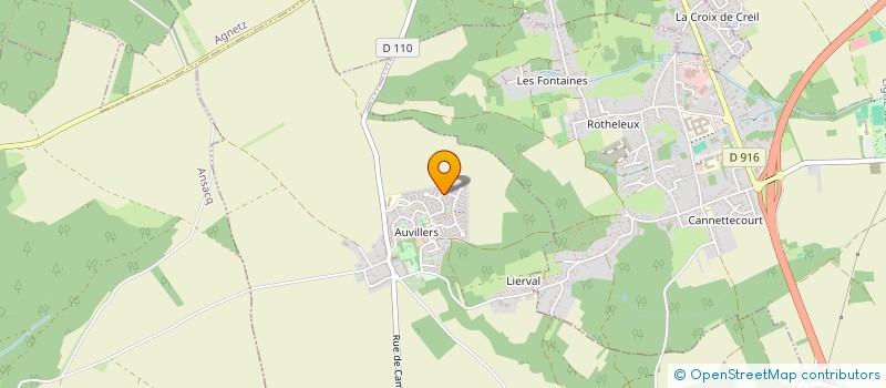 localisation de l'entreprise MONSIEUR PATRICE JOURQUIN  NEUILLY-SOUS-CLERMONT