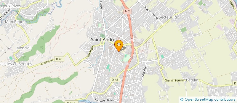 localisation de l'entreprise MONSIEUR PATRICE JUHEL  SAINT-ANDRE