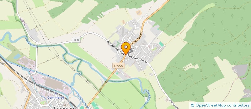 localisation de l'entreprise MONSIEUR PATRICE JUILLIET  VIGNOT