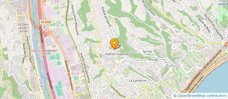 localisation de l'entreprise MONSIEUR PATRICE JUPIN à NICE
