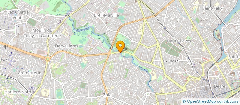 localisation de l'entreprise MONSIEUR PATRICE KAMDEM KOUAM à NANTES