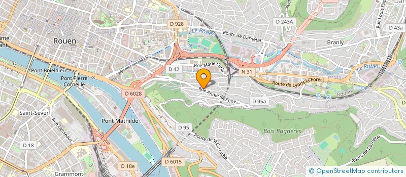 localisation de l'entreprise MONSIEUR PATRICE KERTHE à ROUEN