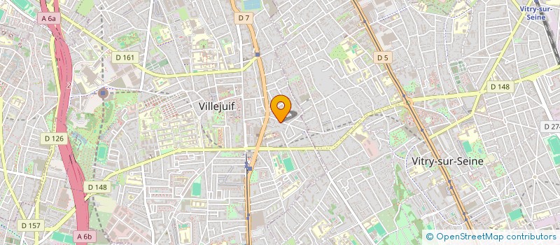 localisation de l'entreprise MONSIEUR PATRICE KOUMOU  VILLEJUIF