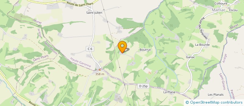 localisation de l'entreprise MONSIEUR PATRICE LAC  MARLIAC