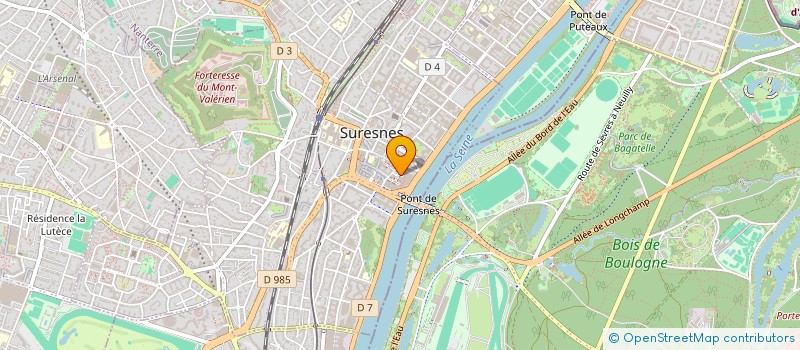 localisation de l'entreprise MONSIEUR PATRICE LACHAT à SURESNES