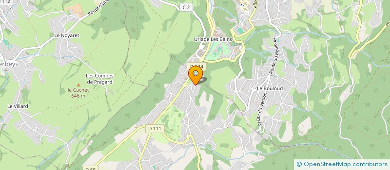 localisation de l'entreprise MONSIEUR PATRICE LAEVENS  VAULNAVEYS-LE-HAUT